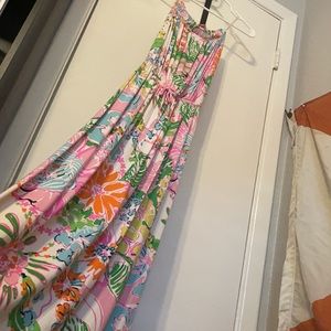 Lily for target strapless maxi dress
